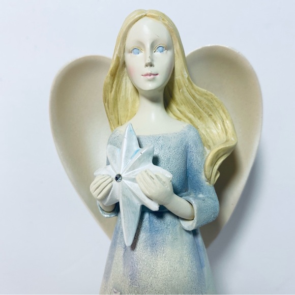 Lenox "Angel of the Stars" Sentiments Angels Figurine With COA - Picture 6 of 17